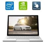 Ультрабук-трансформер Б-клас Microsoft Surface Book / 13.5" (3000x2000) IPS Touch / Intel Core i7-6600U (2 (4) ядра по 2.6 - 3.4 GHz) / 16 GB DDR3 / 1000 GB SSD / nVidia GeForce GTX 965M, 2 GB GDDR5, 128-bit / WebCam / miniDP б/в