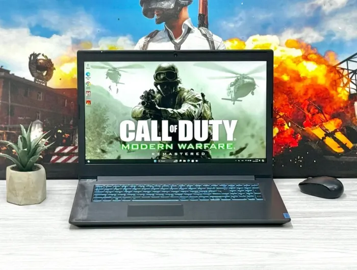 Ігровий ноутбук Lenovo Ideapad L340-17IRH / 17.3" (1920x1080) IPS / Intel Core i5-9300H (4 (8) ядер по 2.4 - 4.1GHz) / 8 GB DDR4 / 512 GB SSD M.2 / nVidia GeForce GTX 1050, 3 GB GDDR5, 96-bit / WebCam / Win 11 Home б/в - зображення 2