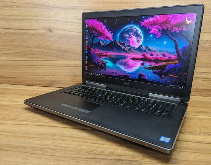 Мобільна робоча станція Dell Precision 7720 / 17.3" (1920x1080) IPS / Intel Core i7-6920HQ (4 (8) 2.9 - 3.8 GHz) / 40 GB DDR4 / 480 GB SSD / nVidia Quadro P3000, 6 GB GDDR5, 192-bit / WebCam / Windows 10 б/в - зображення 5