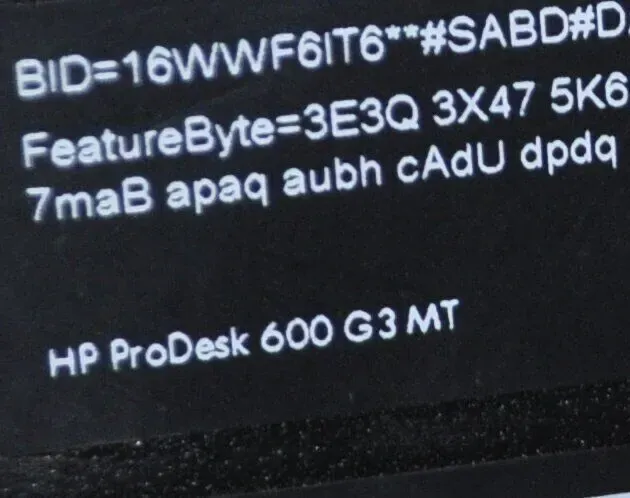 Комп'ютер HP ProDesk 600 G3 Tower / Intel Core i5-7500 (4 ядра по 3.4 - 3.8 GHz) / 8 GB DDR4 / 240 GB SSD / Intel HD Graphics 630 / Windows 11 Pro б/в - зображення 6