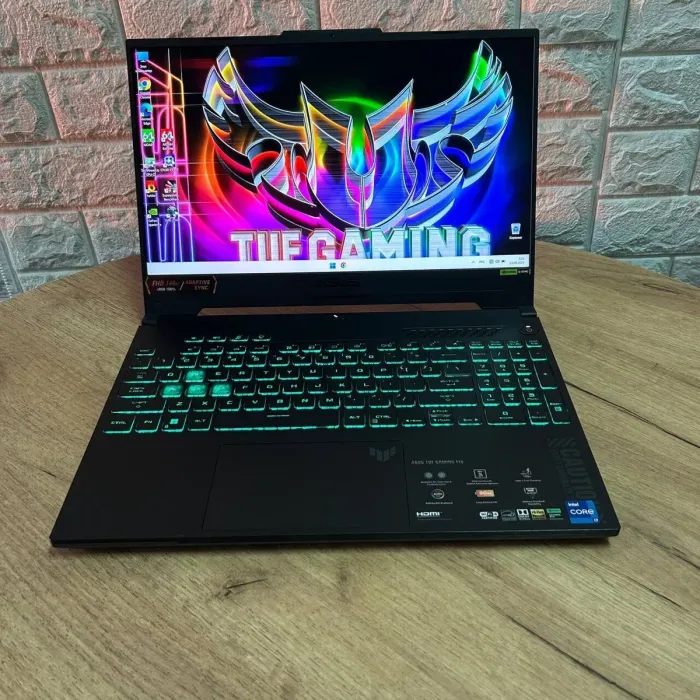 Ігровий ноутбук Asus TUF Gaming F15 FX507ZI4 / 15.6" (1920x1080) IPS / Intel Core i7-12700H (14 (20) ядер по 3.5 - 4.7 GHz) / 16 GB DDR4 / 512 GB SSD / nVidia GeForce RTX 4070, 8 GB GDDR6, 128-bit / WebCamб/в - зображення 2
