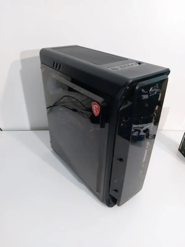 Комплект ПК: GameMax StarLight B-FRGB Black Tower / Intel Core i5-8400 (6 ядер по 2.8 - 4.0 GHz) / 16 GB DDR4 / 480 GB SSD + 500 GB SSD / nVidia P106-100, 6 GB GDDR5, 192-bit / 600W + Монітор LG 24MB37PM-B / 24" (1920x1080) IPS б/в - зображення 4