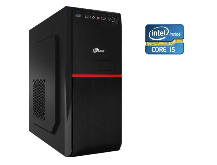 ПК Б-клас ProLogix Tower / Intel Core i5-4670 (4 ядра по 3.4 - 3.8 GHz) / 8 GB DDR3 / 256 GB SSD / Intel HD Graphics 4600 / 400W б/в - зображення 1