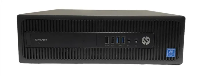 Комплект ПК: HP EliteDesk 800 G2 SFF / Intel Core i3-6100 (2 (4) ядра по 3.7 GHz) / 16 GB DDR4 / 500 GB HDD / Intel HD Graphics 530 + Монітор HP ZR2240w / 22" (1920x1080) TN / VGA, DVI, HDMI, DisplayPort, USB б/в - зображення 10