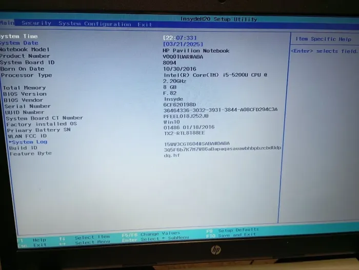 Ноутбук Б-клас HP Pavilion 17-g101dx / 17.3" (1600x900) TN / Intel Core i5-5200U (2 (4) ядра по 2.2 - 2.7 GHz) / 8 GB DDR3 / 120 GB SSD / Intel HD Graphics 5500 / WebCam б/в - зображення 10
