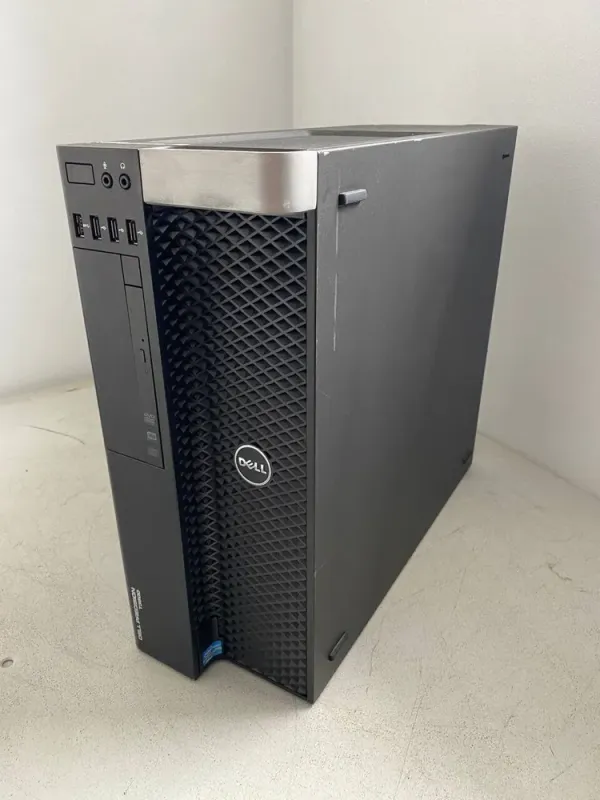 Робоча станція Dell Precision T3600 Tower / Intel Xeon E5-2680 (8 (16) ядер по 2.7 - 3.5 GHz) / 64 GB DDR3 / 240 GB SSD + 500 GB HDD / nVidia Quadro 2000D, 1 GB GDDR5, 128-bit / DVD-ROM б/в - зображення 4