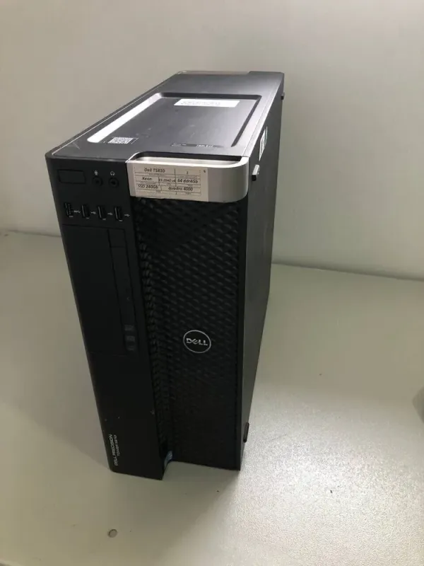 Робоча станція Dell Precision T5810 Workstation Tower / Xeon E5-2670 v3 (12 (24) ядер по 2.3-3.1 GHz) / 32GB DDR4 / 240GB SSD / Quadro K2000, 2GB GDDR5, 128-bit / DVD-ROM / 685W / DisplayPort б/в - зображення 2