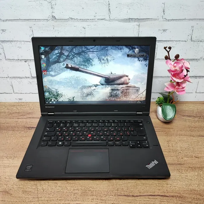 Ноутбук Б-клас Lenovo ThinkPad L440 / 14" (1366x768) TN / Intel Core i5-4300M (2 (4) ядра по 2.6 - 3.3 GHz) / 8 GB DDR3 / 128 GB SSD / Intel HD Graphics 4600 / WebCam б/в - зображення 2