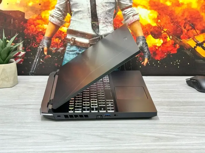 Ігровий ноутбук Acer Nitro 5 AN515-58 / 15.6" (1920x1080) IPS / Intel Core i5-12450H (8 (12) ядер по 3.3 - 4.4 GHz) / 16 GB DDR4 / 512 GB SSD M.2 / nVidia GeForce RTX 3050, 4 GB GDDR6, 128-bit / WebCam / Win 11 Pro б/в - зображення 5