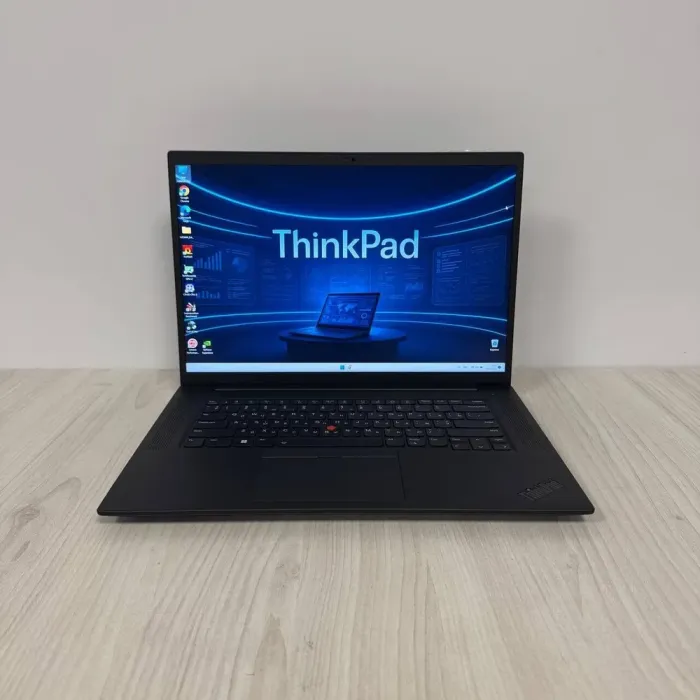 Ігровий ультрабук Lenovo ThinkPad P1 Gen 6 / 16" (2560x1600) IPS / Intel Core i7-13800H (14 (20) ядер по 2.5 - 5.2 GHz) / 32 GB DDR5 / 2000 GB SSD NVMe / nVidia GeForce RTX 4080, 12 GB GDDR6, 192-bit / WebCam б/в - зображення 2