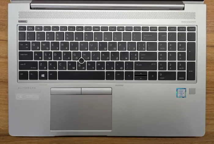 Ультрабук HP EliteBook 850 G6 / 15.6" (1920x1080) IPS / Intel Core i5-8365U (4 (8) ядра по 1.6 - 4.1 GHz) / 16 GB DDR4 / 480 GB SSD / Intel UHD Graphics / WebCam / TouchID / Windows 10 б/в - зображення 3