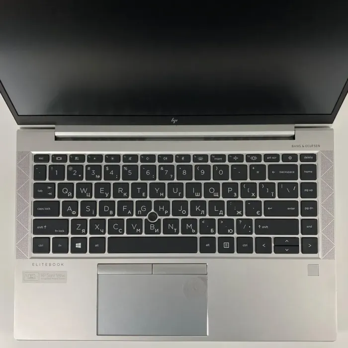 Ультрабук HP EliteBook 845 G7 / 14" (1920x1080) IPS / AMD Ryzen 5 Pro 4650U (6 (12) ядер по 2.1 - 4.0 GHz) / 16 GB DDR4 / 256 GB SSD / AMD Radeon RX Vega 6 / WebCam / TouchID б/в - зображення 3