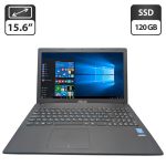 Ноутбук Asus F551C / 15.6" (1366x768) TN / Intel Celeron 1007U (2 ядра по 1.5 GHz) / 4 GB DDR3 / 120 GB SSD / Intel HD Graphics / WebCam / DVD-ROM б/в