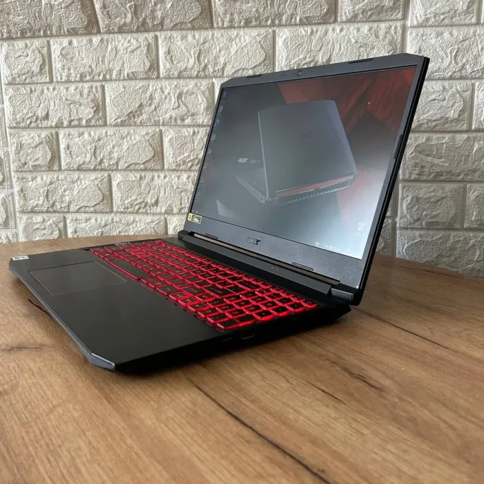Ігровий ноутбук Б-клас Acer Nitro 5 AN515-55 / 15.6" (1920x1080) IPS / Intel Core i5-10300H (4 (8) ядра по 2.5 - 4.5 GHz) / 16 GB DDR4 / 512 GB SSD / nVidia GeForce RTX 3050, 4 GB GDDR6, 128-bit / WebCam б/в - зображення 5
