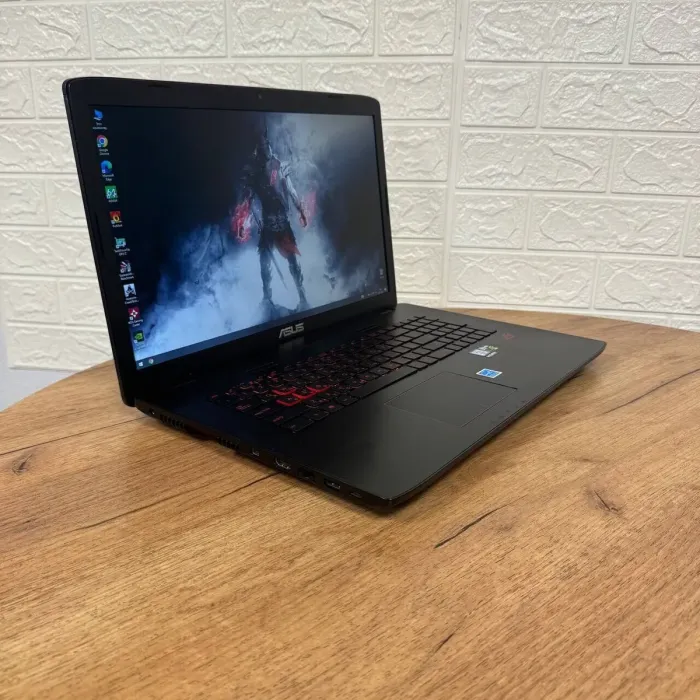 Ігровий ноутбук Б-клас Asus ROG GL752VW / 17.3" (1920x1080) IPS / Intel Core i7-6700HQ (4 (8) ядра по 2.6 - 3.5 GHz) / 8 GB DDR4 / 256 GB SSD / nVidia GeForce GTX 960M, 2 GB GDDR5, 128-bit / WebCam б/в - зображення 4
