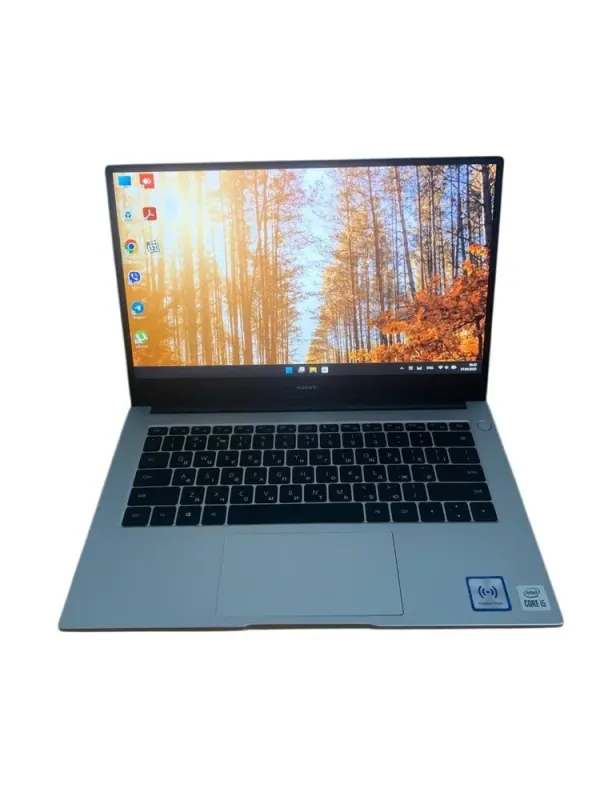 Ультрабук Huawei MateBook D 14 (NbB-WAH9) / 14" (1920x1080) IPS / Intel Core i5-10210U (4 (8) ядра по 1.6 - 4.2 GHz) / 16 GB DDR4 / 512 GB SSD M.2 / Intel UHD Graphics / WebCam / Win 11 Home б/в - зображення 2