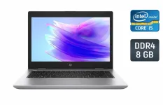 Ноутбук HP ProBook 640 G5 / 14" (1920x1080) IPS / Intel Core i5-8365U (4 (8) ядра по 1.6 - 4.1 GHz) / 8 GB DDR4 / 240 GB SSD / Intel UHD Graphics 620 / WebCam б/в