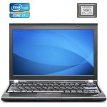 Нетбук Б-клас Lenovo ThinkPad X220 / 12.5" (1366x768) TN / Intel Core i7-2640M (2 (4) ядра по 2.8 - 3.5 GHz) / 6 GB DDR3 / 240 GB SSD / Intel HD Graphics 3000 / DisplayPort б/в
