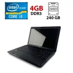 Ноутбук Toshiba Satellite Pro C660 / 15.6" (1366x768) TN / Intel Core i3-380M (2 (4) ядра по 2.53 GHz) / 4 GB DDR3 / 240 GB SSD / Intel HD Graphics 1000 / WebCam б/в