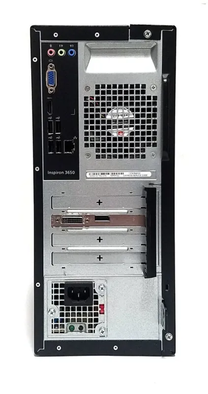 Ігровий ПК Dell Inspirion 3650 / Intel Core i3-6100 (2 (4) ядра по 3,7 ГГц) / 8 ГБ DDR3 / 256 ГБ SSD / nVidia Quadro K620, 2 ГБ GDDR3, 128-біт / Wi-Fi+Bluetooth / DVD / Win 10 Home Lic б/в - зображення 3