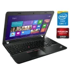 Ноутбук Lenovo ThinkPad E550 / 15.6" (1920x1080) TN / Intel Core i7-5500U (2 (4) ядра по 2.4 - 3.0 GHz) / 8 GB DDR3 / 192 GB SSD / AMD Radeon R7 M265, 2 GB DDR3, 128-bit / WebCam / Win 10 Pro б/в