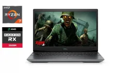 Ігровий ноутбук Dell G5 5505 / 15.6" (1920x1080) IPS / AMD Ryzen 7 4800H (8 (16) ядер по 2.9 - 4.2 GHz) / 16 GB DDR4 / 512 GB SSD / AMD Radeon RX 5600M, 6 GB GDDR6, 192-bit / HDMI / WebCam / Windows 10 б/в