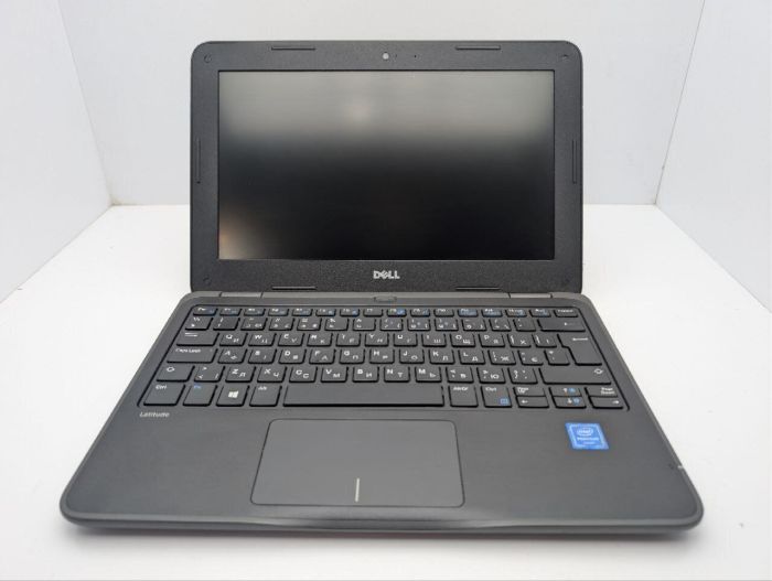 Нетбук Dell Latitude 3180 / 11.6" (1366x768) TN / Intel Pentium N4200 (4 ядра по 1.1 - 2.5 GHz) / 4 GB DDR3 / 128 GB SSD / Intel HD Graphics 505 / WebCam б/в - зображення 3