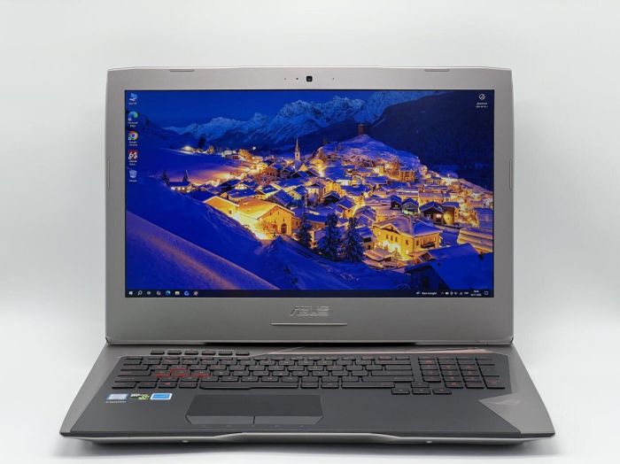 Ігровий ноутбук Asus ROG G752VL-BHI7N32 / 17,3" (1920x1080) IPS / Intel Core i7-6700HQ (4 (8) ядра по 2,6 - 3,5 ГГц) / 16 ГБ DDR3 / 480 ГБ SSD / nVidia GeForce GTX 965M, 2 ГБ GDDR5, 128-біт / WebCam б/в - зображення 2