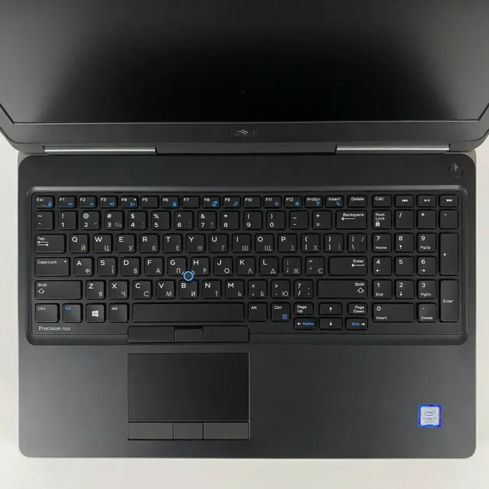 Мобільна робоча станція Б-класу Dell Precision 7520 / 15,6" (1920x1080) IPS / Intel Core i7-7820HQ (4 (8) ядра по 2.9 - 3.9 GHz) / 16 GB DDR4 / 512 GB SSD / nVidia Quadro M2200, 4 GB GDDR5, 128-bit / WebCam / HDMI б/в - изображение 5