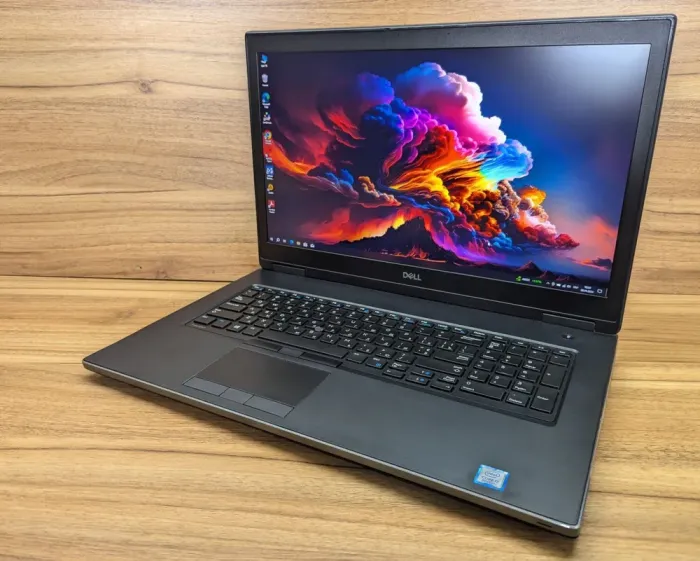 Мобільна робоча станція Dell Precision 7730 / 17.3" (1920x1080) IPS / Intel Core i7-8850H (6 (12) ядер по 2.6 - 4.3 GHz) / 32 GB DDR4 / 512 GB SSD + 512 GB HDD / nVidia Quadro P4200, 8 GB GDDR5, 256-bit / WebCam / Windows 10 б/в - зображення 5