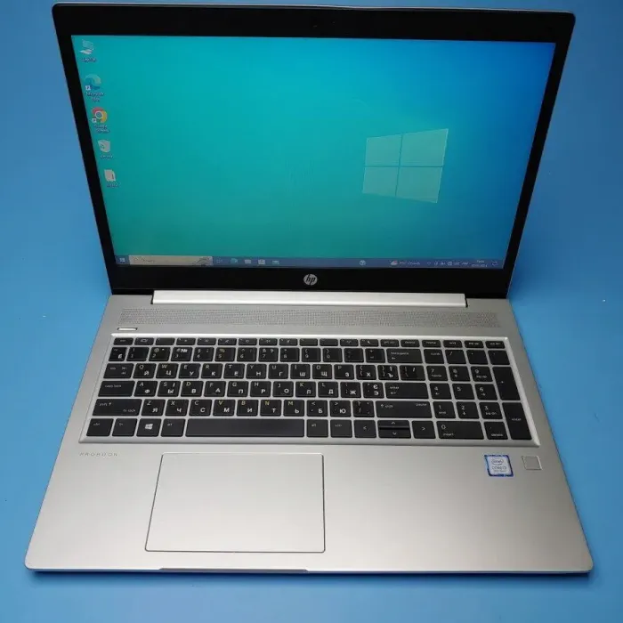 Ноутбук HP ProBook 450 G6 / 15.6" (1366x768) TN / Intel Core i3-8145U (2 (4) ядра по 2.1 - 3.9 GHz) / 8 GB DDR4 / 240 GB SSD / Intel UHD Graphics / WebCam / Win 10 Pro б/в - зображення 8