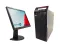 Комплект ПК: Lenovo ThinkCentre E73 Tower / Intel Core i3-4170 (2 (4) ядра по 3.7 GHz) / 8 GB DDR3 / 500 GB HDD / Intel HD Graphics 4400 + Монітор Lenovo ThinkVision L2251pwD / 22" (1920x1080) TN / 1x DVI, 1x VGA / VESA 100x100 б/в