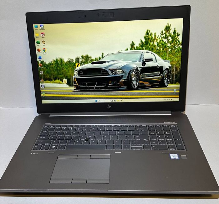 Мобільна робоча станція Б-класу HP ZBook 17 G6 / 17,3" (1920x1080) IPS / Intel Core i7-9750H (6 (12) ядер по 2,6 - 4,5 ГГц) / 16 ГБ DDR4 / 256 ГБ SSD + 256 ГБ SSD / nVidia Quadro T1000, 4 ГБ GDDR5, 128-біт / WebCam б/в - зображення 2