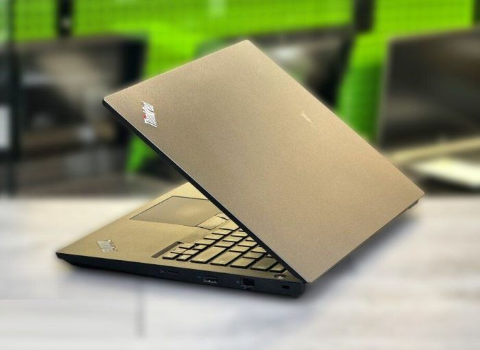 Ноутбук Б-клас Lenovo ThinkPad E480 / 14" (1920x1080) IPS / Intel Core i5-8250U (4 (8) ядра по 1.6 - 3.4 GHz) / 12 GB DDR4 / 256 GB SSD M.2 / Intel UHD Graphics 620 / WebCam / Win 10 Pro б/в - зображення 5