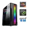 Ігровий ПК Tower NEW / AMD Ryzen 3 4100 (4 (8) ядра по 3.8 - 4.0 GHz) NEW / 16 GB DDR4 NEW / 480 GB SSD NEW / nVidia GeForce GTX 1080, 8 GB GDDR5X, 256-bit / 700W NEW б/в