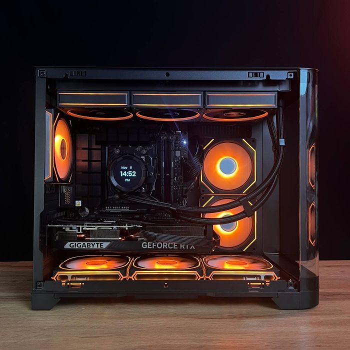 Збірка на замовлення: ігровий ПК GameMax Hype-M Black Tower / AMD Ryzen 7 7700 (8 (16) ядер по 3,8 - 5,3 ГГц) / 32 ГБ DDR5 / 2000 ГБ SSD M.2 / nVidia GeForce RTX 5070, 12 ГБ GDDR7, 192-bit / 750 Вт - зображення 8