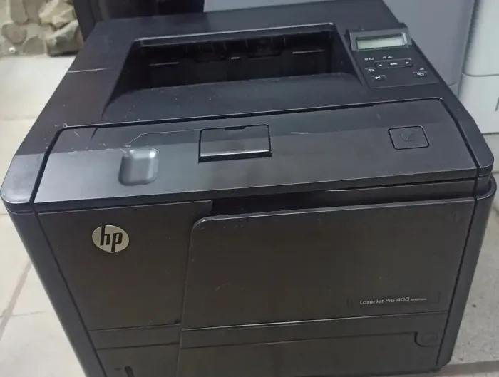 Принтер HP LaserJet Pro 400 M401DNE / монохромний лазерний друк / 1200x1200 dpi / 33 стр/хв / Legal (Max Print Size) / Duplex Print б/в - зображення 3