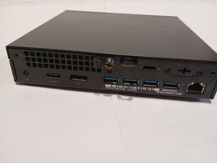 Неттоп Dell OptiPlex 7050 Micro USFF / Intel Core i3-6100T (2 (4) ядра по 3.2 GHz) / 8 GB DDR4 / 128 GB SSD / Intel HD Graphics 530 б/в - зображення 4