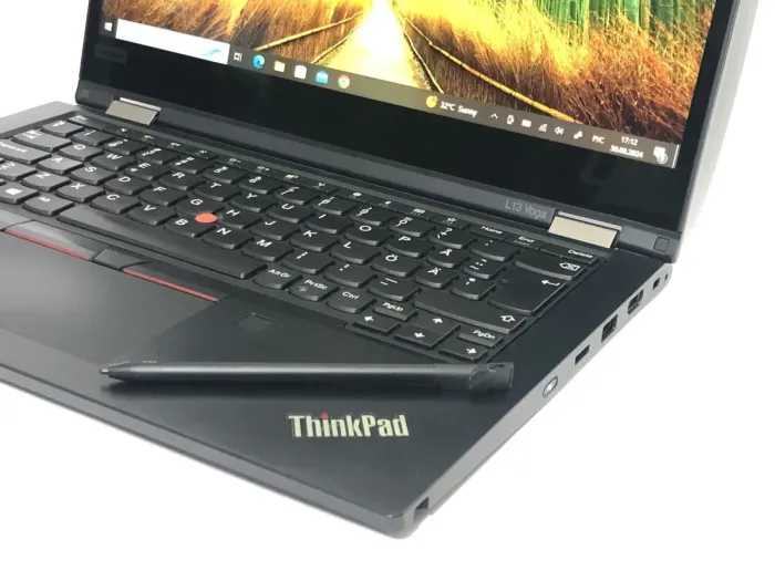 Ультрабук-трансформер Б-клас Lenovo ThinkPad L13 Yoga Gen 1 / 13.3" (1920x1080) IPS Touch / Intel Core i3-10110U (2 (4) ядра по 2.1 - 4.1 GHz) / 8 GB DDR4 / 256 GB SSD / Intel UHD Graphics / WebCam / Win 10 Pro б/в - зображення 9