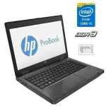 Ноутбук Б-клас HP ProBook 6470b / 14" (1366x768) TN / Intel Core i5-3210M (2 (4) ядра по 2.5 - 3.1 GHz) / 4 GB DDR3 / 120 GB SSD / Intel HD Graphics 4000 / WebCam б/в