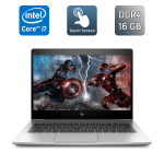 Ультрабук HP EliteBook 830 G5 / 13.3" (1920x1080) IPS Touch / Intel Core i7-8650U (4 (8) ядра по 1.9 - 4.2 GHz) / 16 GB DDR4 / 512 GB SSD / Intel UHD Graphics 620 / TouchID / WebCam / Windows 10 б/в