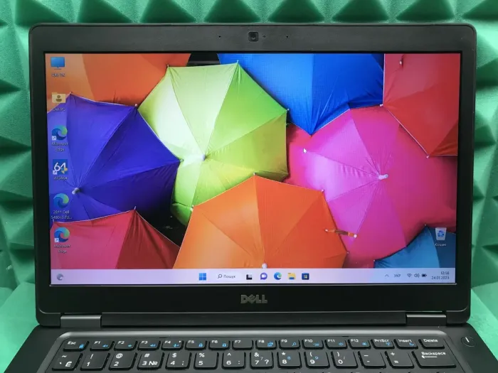 Ноутбук Б-клас Dell Latitude 5480 / 14" IPS / Core i5-7300U (2(4) ядра по 2.6-3.5GHz) / 8GB DDR4 / 256GB SSD / HD Graphics 620 / WebCam / Win 11 б/в - зображення 3