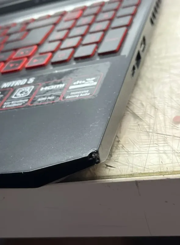 Ігровий ноутбук Б-клас Acer Nitro 5 AN515-55-52KW / 15.6" (1920x1080) IPS / Intel Core i5-10300H (4 (8) ядра по 2.5 - 4.5 GHz) / 16 GB DDR4 / 480 GB SSD / nVidia GeForce GTX 1650 Ti, 4 GB GDDR6, 128-bit / WebCam б/в - зображення 9