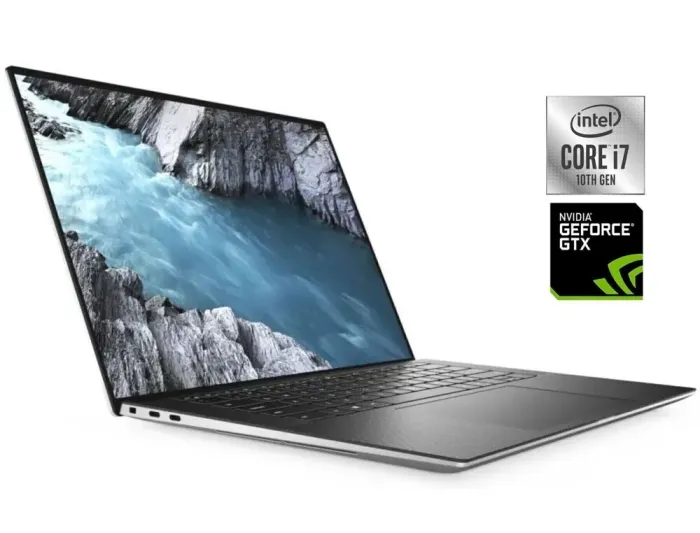 Ігровий ноутбук Б-клас Dell XPS 15 9500 / 15.6" (1920x1080) IPS / Intel Core i7-10750H (6 (12) ядер по 2.6 - 5.0 GHz) / 32 GB DDR4 / 1000 GB SSD / nVidia GeForce GTX 1650 Ti, 4 GB GDDR6, 128-bit / WebCam б/в - зображення 1