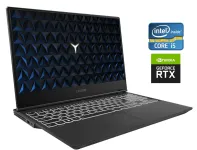 Ігровий ноутбук Lenovo Legion Y540-15IRH / 15.6" (1920x1080) IPS / Intel Core i5-9300H (4 (8) ядра по 2.4 - 4.1 GHz) / 16 GB DDR4 / 512 GB SSD NVMe / nVidia GeForce RTX 2060, 6 GB GDDR6, 192-bit / WebCam б/в