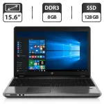 Ноутбук Б-клас HP ProBook 4540s / 15.6 (1366x768) TN / Intel Core i5-3210M (2 (4) ядра по 2.5 - 3.1 GHz) / 8 GB DDR3 / 128 GB SSD / Intel HD Graphics 4000 / WebCam б/в
