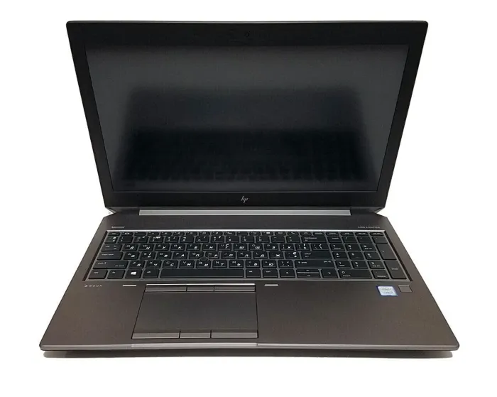 Мобільна робоча станція HP ZBook 15 G6 / 15.6" (1920x1080) UWVA / Intel Core i5-9300H (4 (8) ядра по 2.4 - 4.1 GHz) / 16 GB DDR4 / 256 GB SSD M.2 / nVidia Quadro T1000, 4 GB GDDR5, 128-bit / WebCam / Win 10 Pro б/в - зображення 2