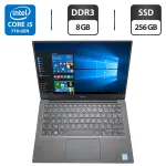 Ультрабук Б-клас Dell XPS 13 9360 / 13.3" (1920x1080) IPS / Intel Core i5-7200U (2 (4) ядра по 2.5 - 3.1 GHz) / 8 GB DDR3 / 256 GB SSD / Intel HD Graphics 620 / WebCam б/в