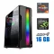 Ігровий ПК Tower NEW / AMD Ryzen 5 5500 (6 (12) ядер по 3.6 - 4.2 GHz) NEW / 16 GB DDR4 NEW / 480 GB SSD NEW / nVidia GeForce GTX 1070 Ti, 8 GB GDDR5, 256-bit / 600W NEW б/в