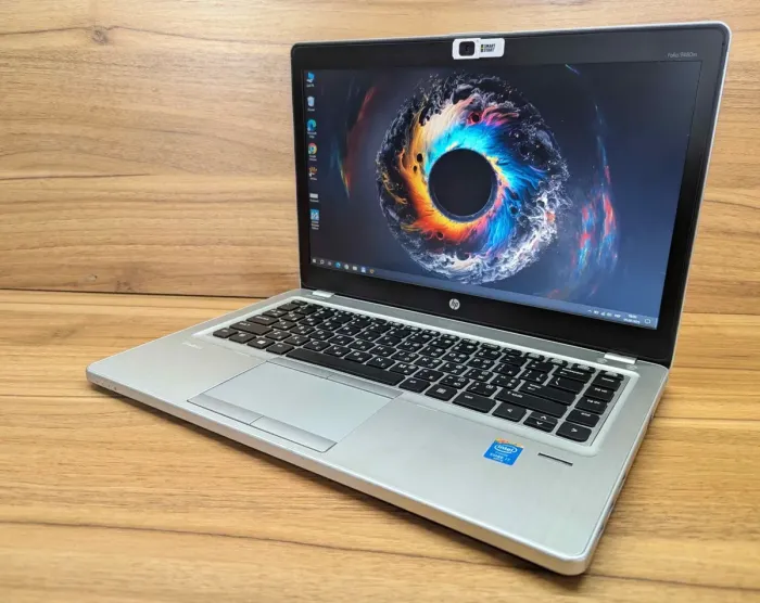 Ноутбук Б-клас HP EliteBook Folio 9480m / 14" (1600x900) TN / Intel Core i7-4600U (2 (4) ядра по 2.1 - 3.3 GHz) / 8 GB DDR3 / 240 GB SSD / Intel HD Graphics 4400 / WebCam / Fingerprint / Windows 10 б/в - зображення 5